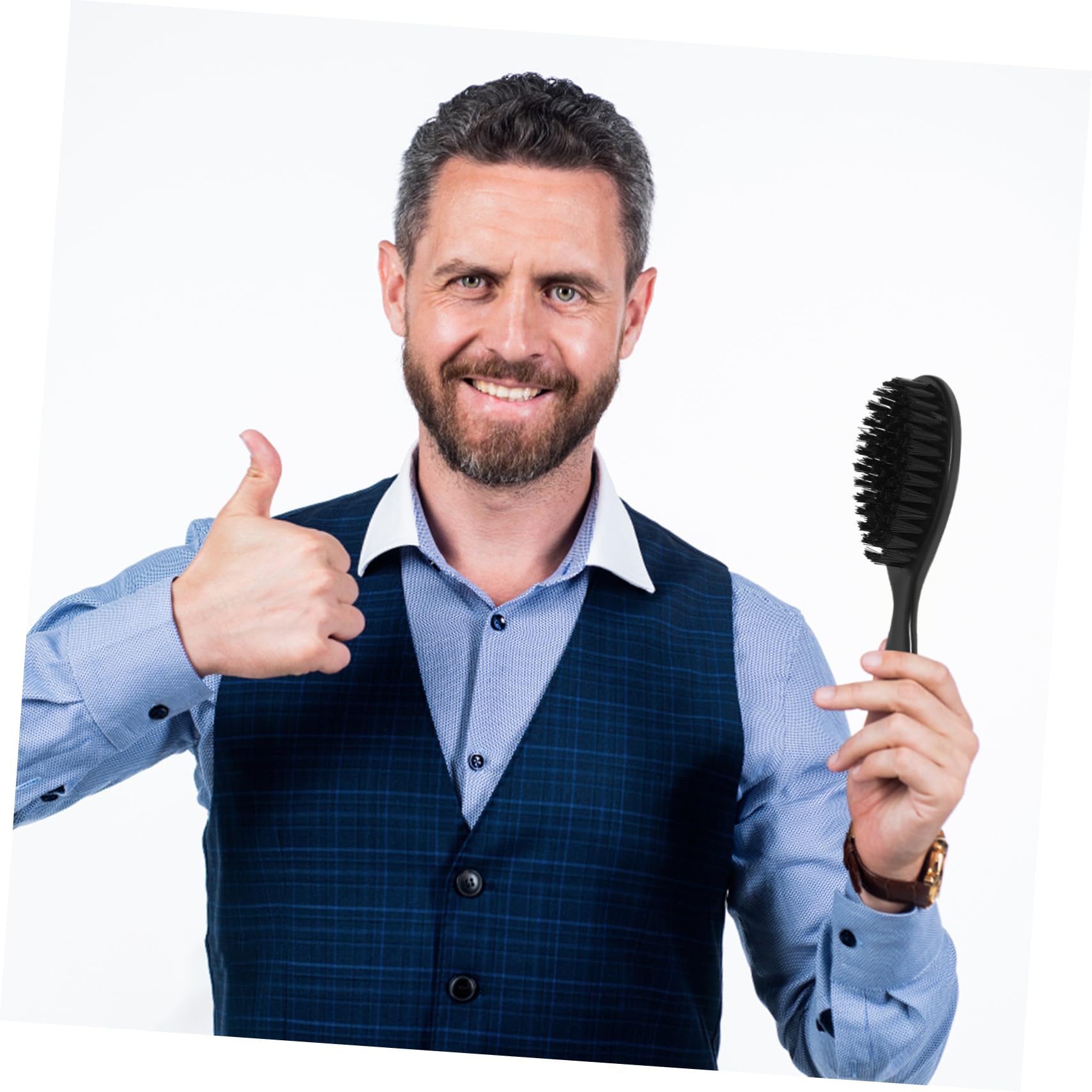 IWOWHERO 3sets Essential Barber Brushes Men's Beard Shaving Set Brush for Men Beard Tool Grooming Soft Bristle 4pcs*3