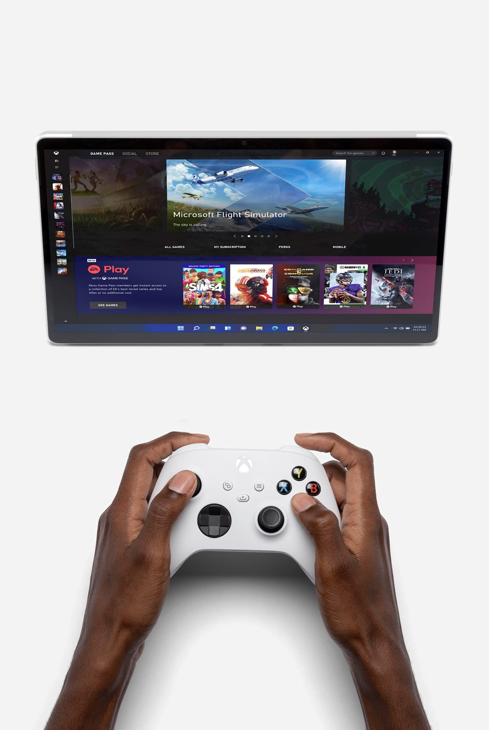 Microsoft Surface Pro 8 Ordinateur Portable (Windows 11,écran tactile 13’’, 8 Go RAM, 256 Go SSD, Intel Core i5) Graphite