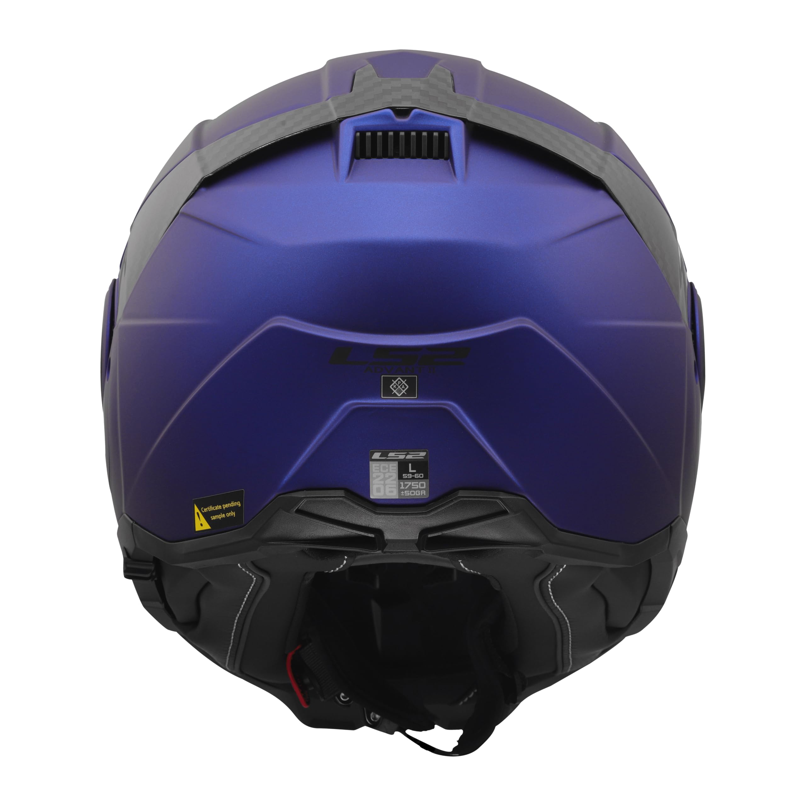 LS2, Casque Moto Modulable ADVANT II SOLID Navy Blue, L