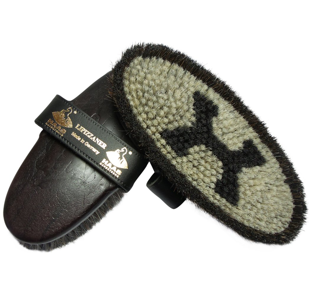 Brosse Haas Lipizzaner Haas Brosse Lipizzaner - Mélange Crins Cheval - Nettoyage Et Brillance Brosse Lipizzaner Crins Mélange Soin Quotidien