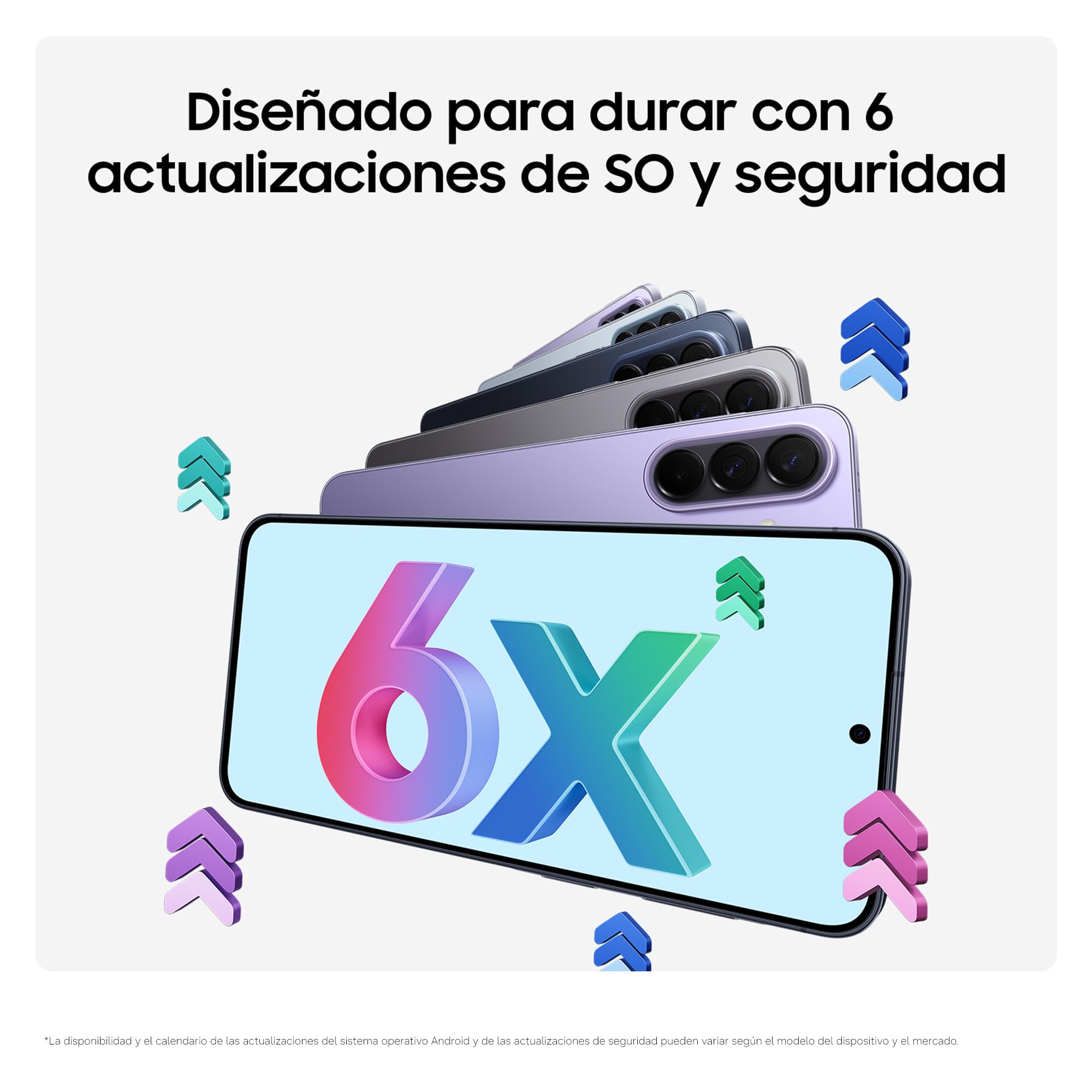 Samsung Galaxy A57 5G, 256GB, Móvil Fino con IA, 8GB, Gran Angular 50MP, Autonomía 2 Días, Batería 5000mAh, IP68, Garantía del Fabricante 3 Años + 1 Año Extra, Color Azul Oscuro (Versión Española)