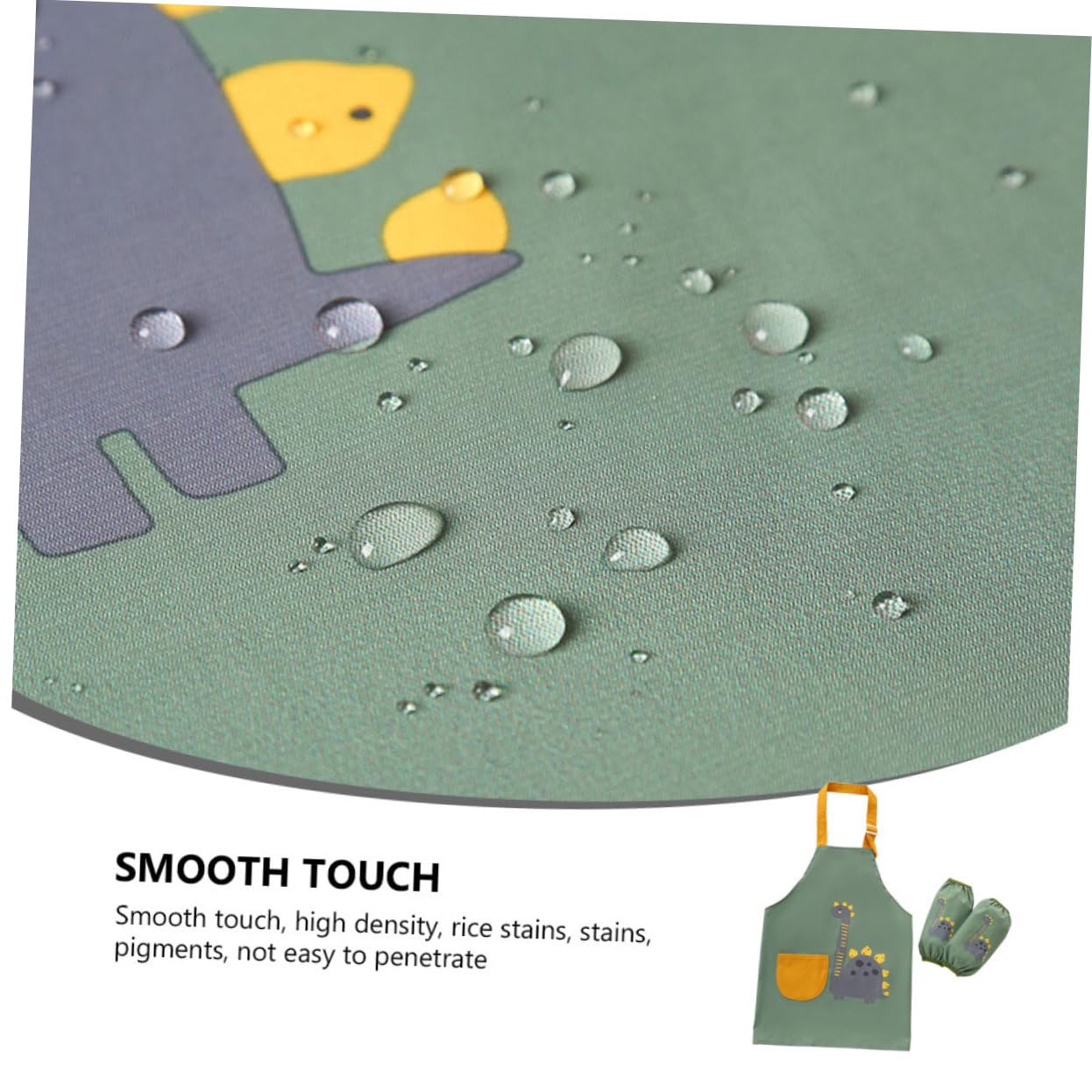 Toyvian 3 Set Di Grembiuli Per Bambini Design Verde Per Bambini Per Dipingere Per Studenti Per Dipingere Per Neonati Facili Da Pulire.