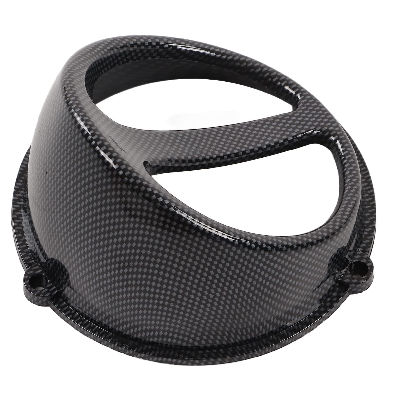KIMISS GY6 Fan GY6 Fan Cover Motorcycle Air Scoop Cover Engine Cooling Fan Cover GY6 Performance Parts Carbon Fiber Style for GY6 152QMI 157QMJ Motorcycle Scooter