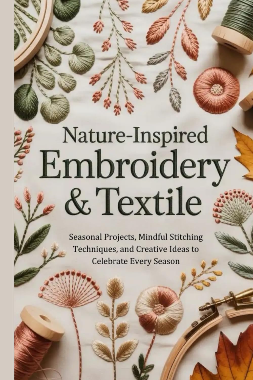 Nature Inspired Embroidery & Textile: Seasonal Projects Mindful Stitching Techniques and Creative Ideas to Celebrate Every Season