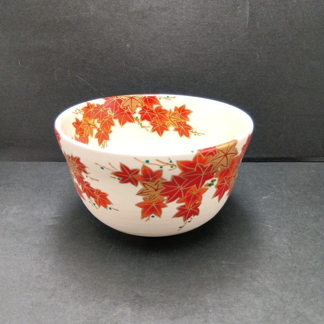 Kyo-yaki Eika Miyaji Eika Rice Bowl Matcha Bowl Tea Ceremony Tea Utensils Momiji