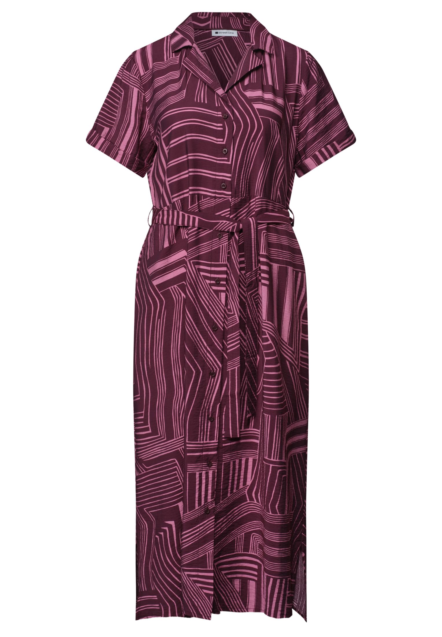 Street One Midikleid mit Bowling-Kragen