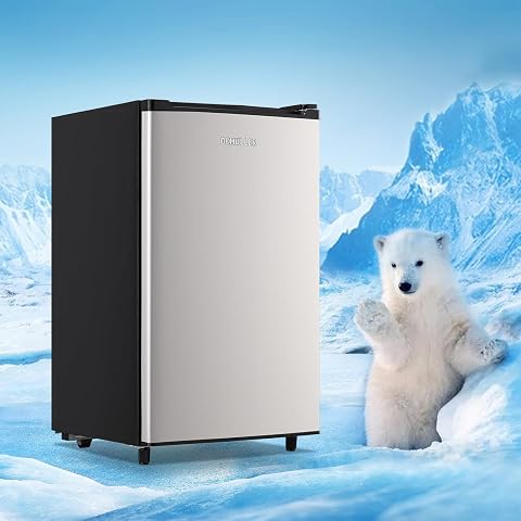 Demuller YX-Freezer-106-S 3 cu ft Upright Freezer Silver