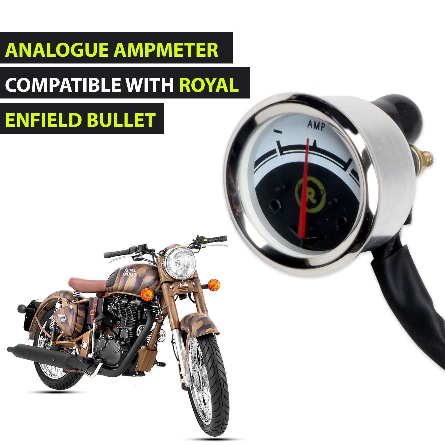 Pivalo Amp Meter - Motorcycle Current Gauge -7