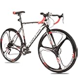 EUROBIKE Road Bike,21 Speed Bicycle with Disc Brake,700C Wheels Road Bikes for Men or Women,49cm/54cm Frame for Adult Cycling Bicycle
