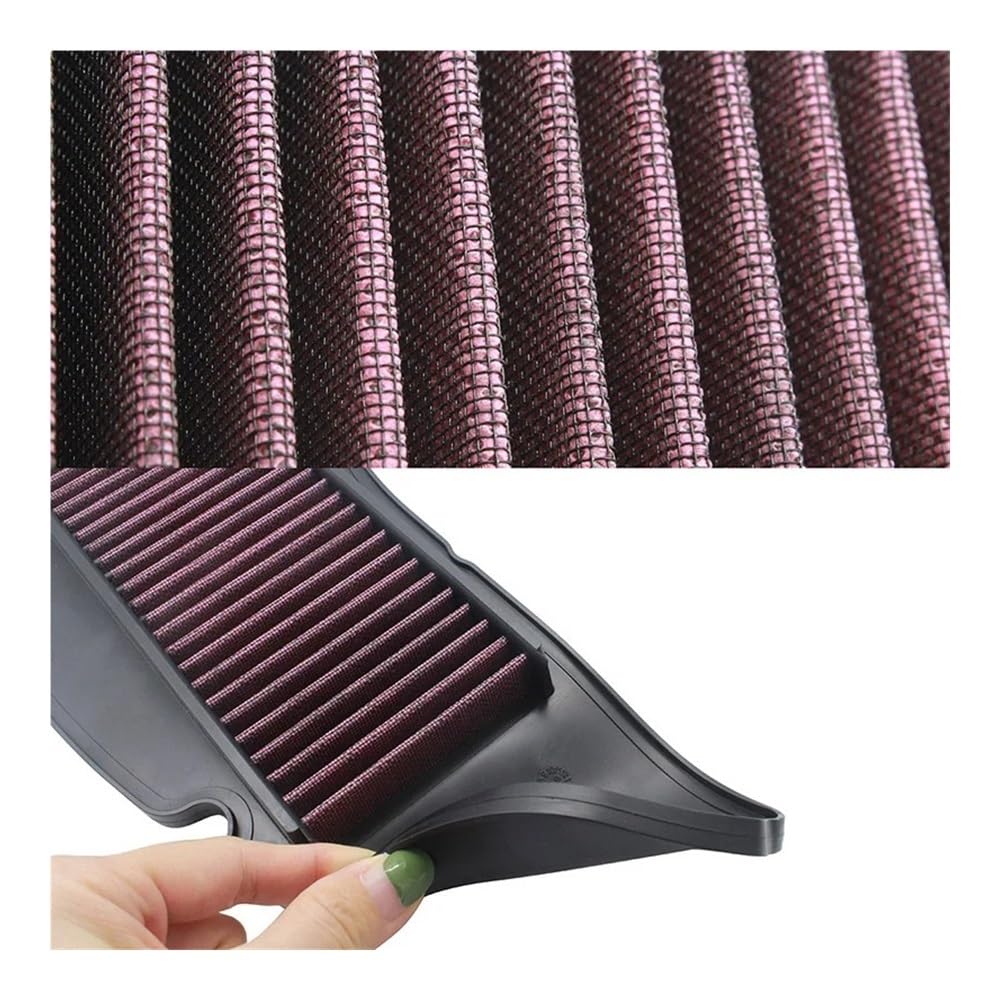 Per Filtro Aria Per Moto NMAX125/155 2015-2019 Elemento Filtrante Di Aspirazione Motore Multistrato Elemento Filtro D'aria