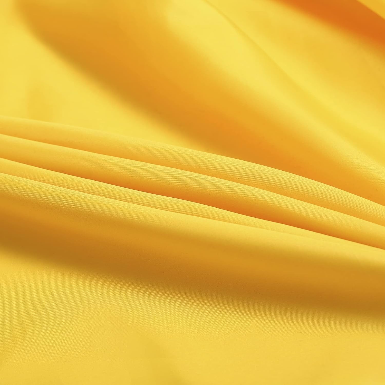 Kind Girl 2 Pcs Yellow Patriotic Fan Flag Bunting, 3 x 6 Ft, Double Sided, Outdoor/Patriotic Events