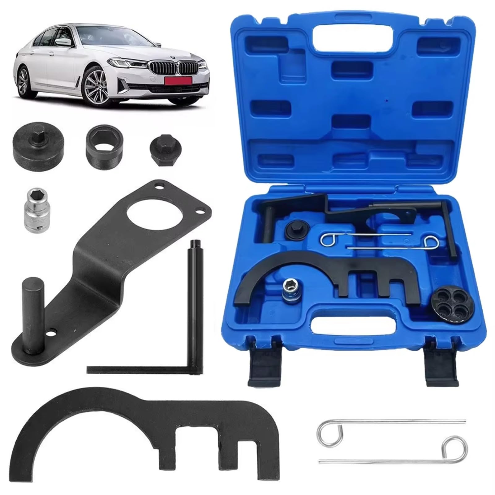N47 N47S N57 N57S Kit Herramientas Alineación Bloqueo Correa Distribución Árbol Levas Motor Diésel Compatible Con La Serie 7 Para F01 730 D Ld 02 04 2008-2012 Herramienta Calado Motor