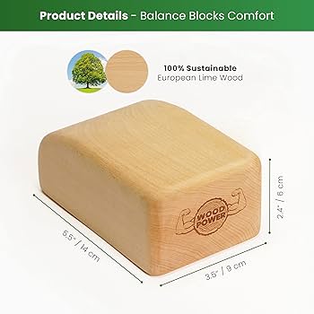 Amazon | WOODPOWER® バランスブロック - 逆立ちブロック&ヨガ