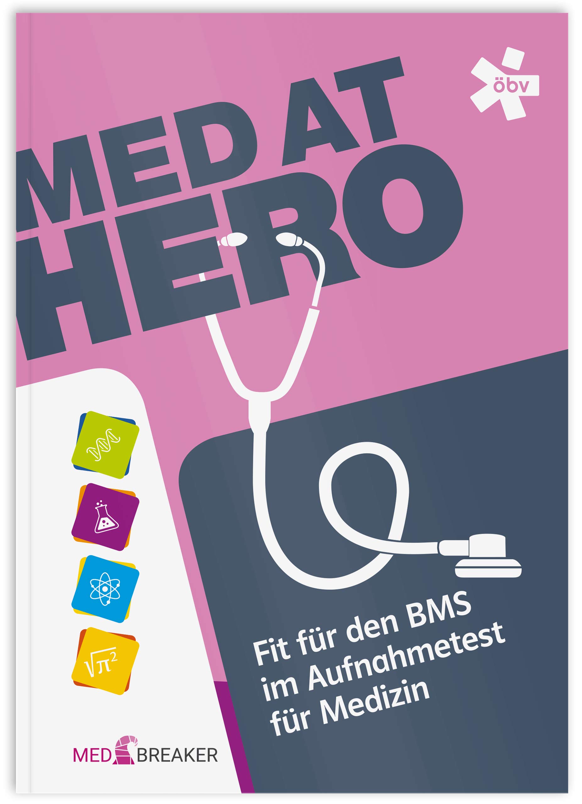 MedAT-Basispaket 5 Bücher, OHNE E-Learning: MEDBREAKER, Vorbereitung Medizin-Aufnahmetest, MedAT-H / -Z, Medizinstudium Österreich, Medizin studieren