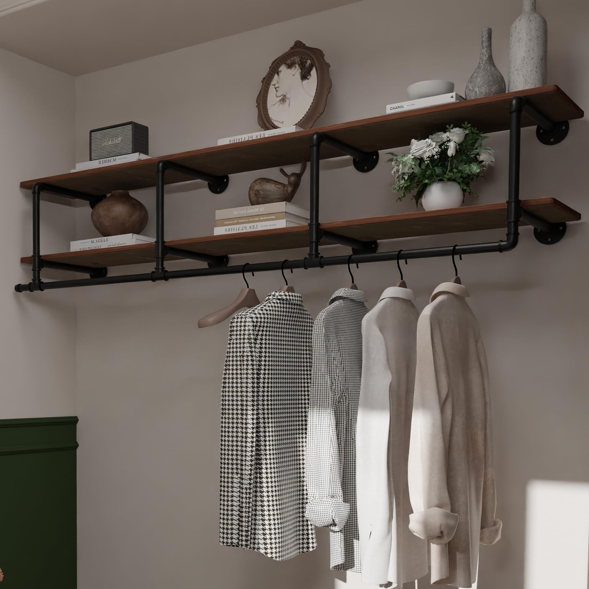 【送料無料】Woody Modern Hanger Rack 送料無料】Woody Modern Hanger Rack