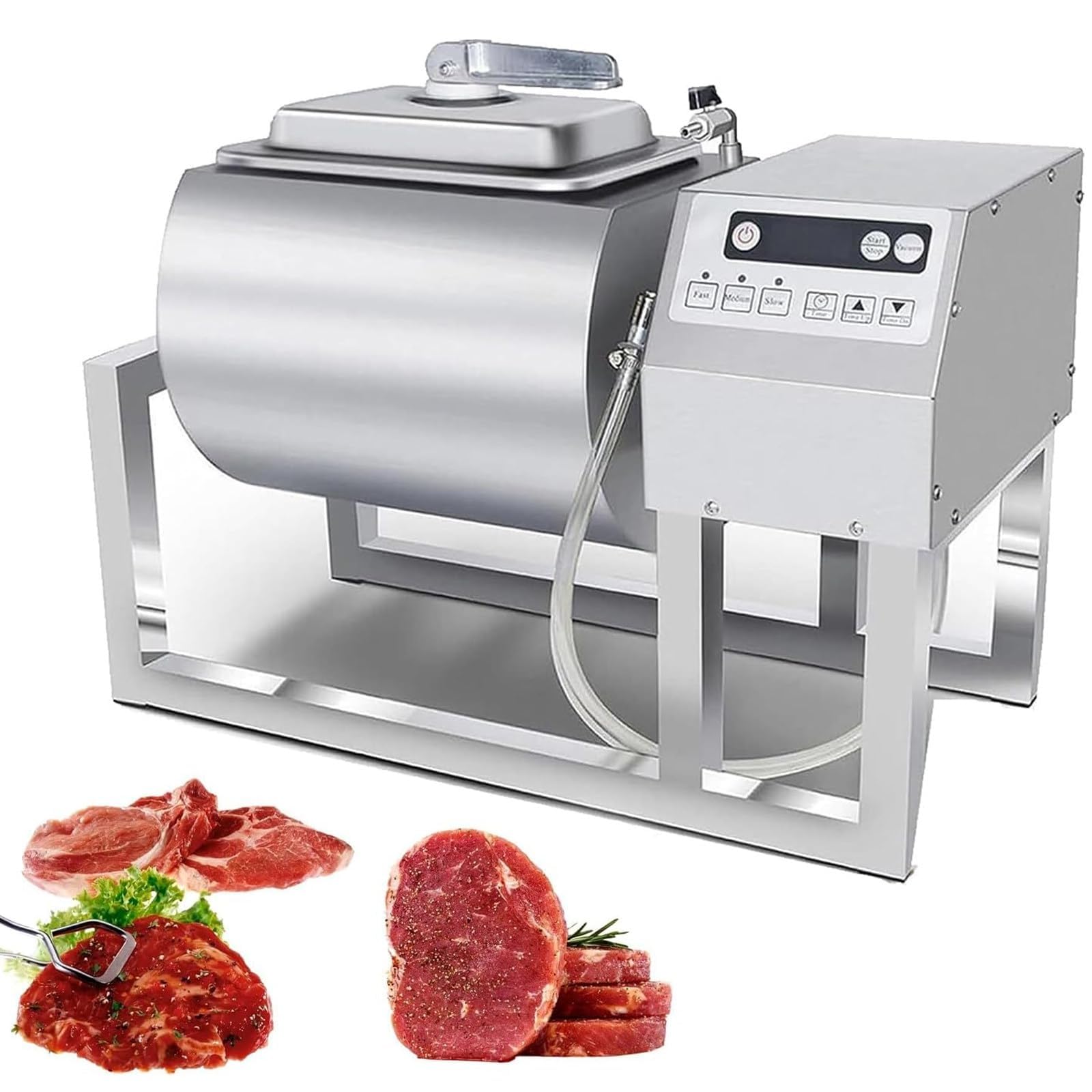 Máquina de marinar al vacío de 18 L ideal para preparar barbacoas y banquetes