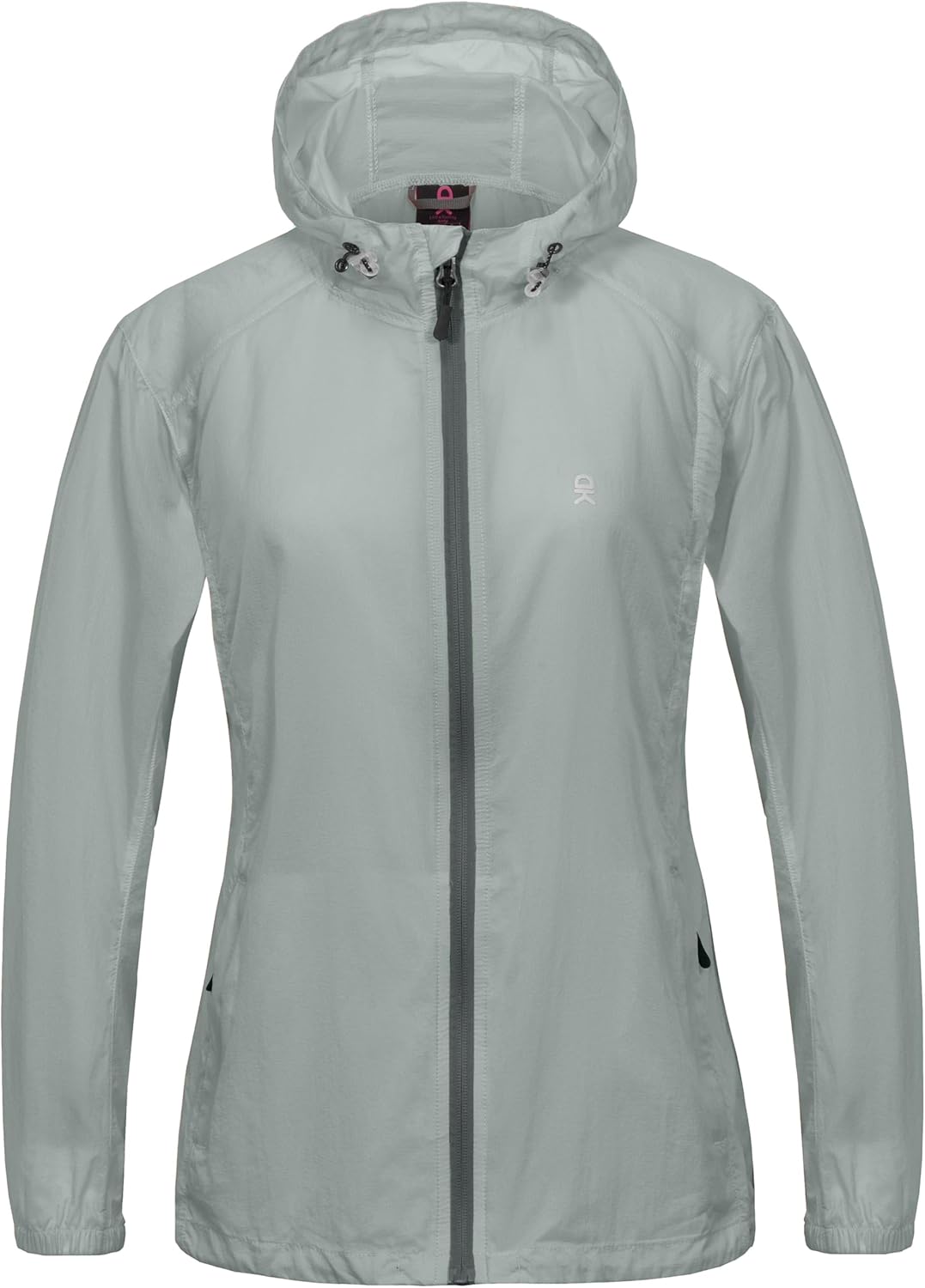 Little Donkey Andy Women's Full Zip Sun Protection Hoodie Jacket Long Sleeve Shirt Running Hiking Golf Water Repellent UPF50