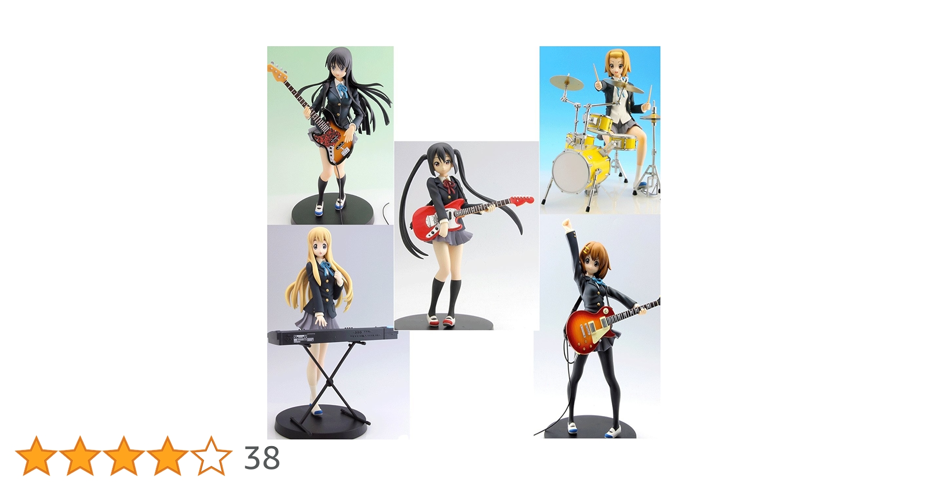 けいおん!! SQフィギュア 5種セット フィギュア買取】けいおん！！ SQフィギュア 全5種セット 中野梓