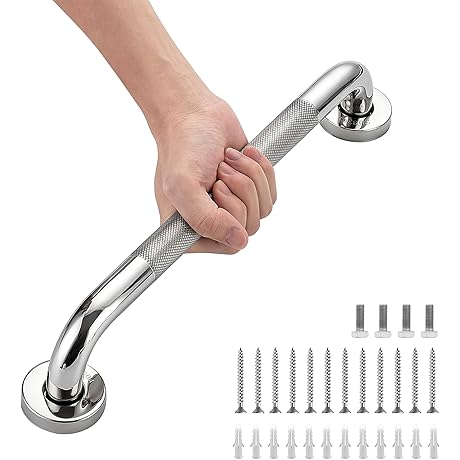 12 Inch Anti Slip Shower Grab Bars for Seniors