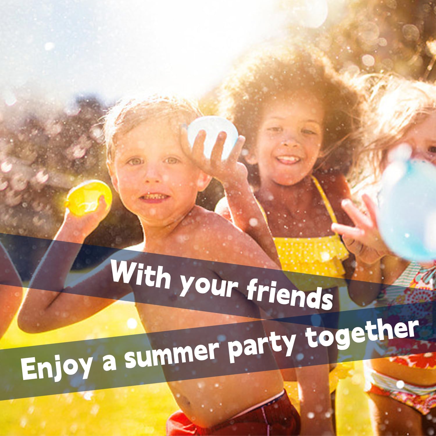 999 Pcs Tropical Summer Multicolored Water Balloons Outdoor Play Fun Water Ball Toys for Adults,Boys and Girls — view 4