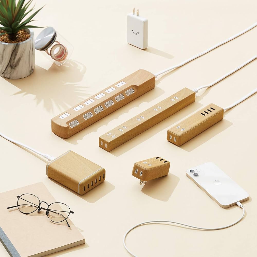 Amazon.co.jp: エレコム 電源タップ 雷ガード 個別スイッチ