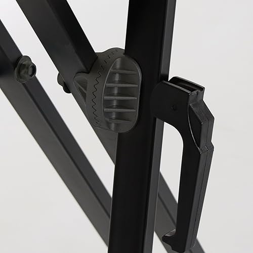 Miniatura 7 de Sardoxx Soporte de mesa portátil para DJ, soporte de controlador de DJ, escritorio de DJ, cabina de DJ, soporte de DJ de altura ajustable para