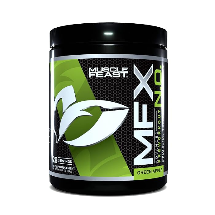 Buy MUSCLE FEAST MFX N.O. Intense Preworkout Powder, Nitric Oxide