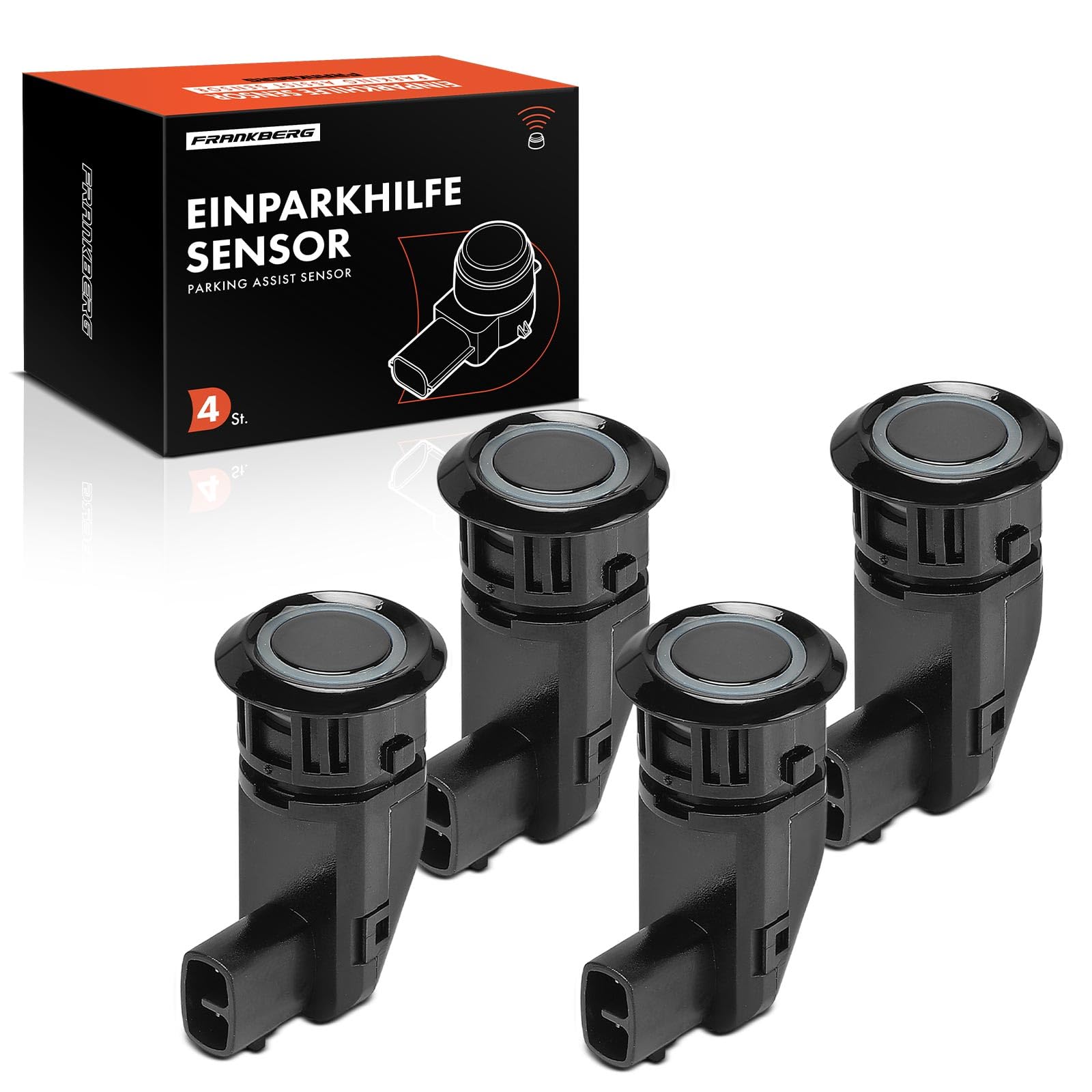 Frankberg 4x Sensor de aparcamiento PDC Trasera Compatible con Epica KL1 2.0L 2.5L 2005-2011 Replace# 96673467 | Compatible con: Epica KL1