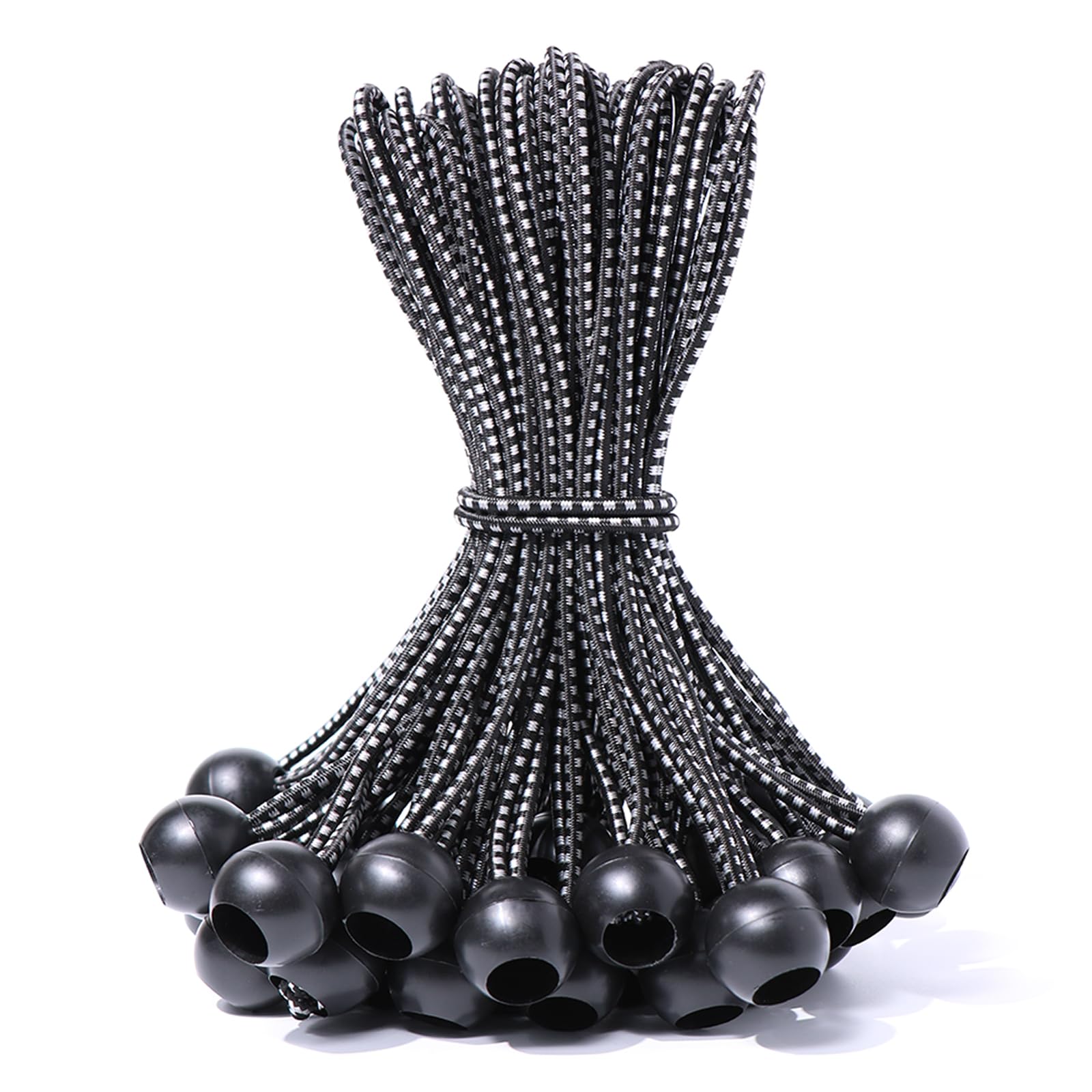 Elastique Pour Bache 50pcs Tendeur Elastique Avec Boule Tendeur Bache Pour Bannière, Bâche Attache Bache