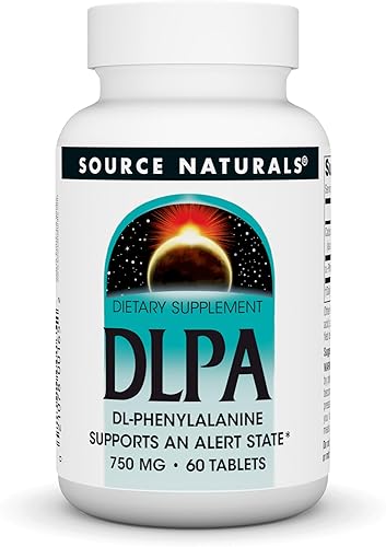 Source Naturals DLPA DL-fenilalanina 750 mg - 60 Tabletas