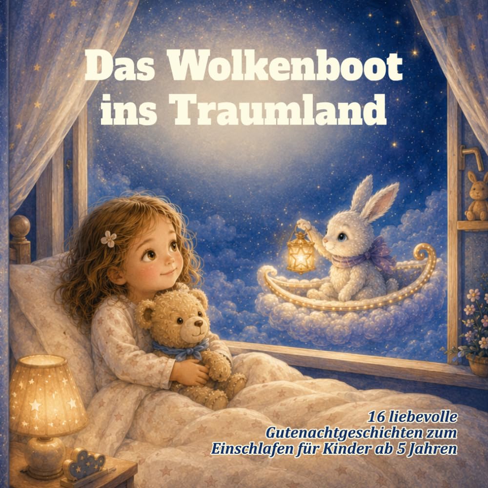 Das Wolkenboot ins Traumland: 16 liebevolle Gutenachtgeschichten zum Einschlafen für Kinder ab 5 Jahren