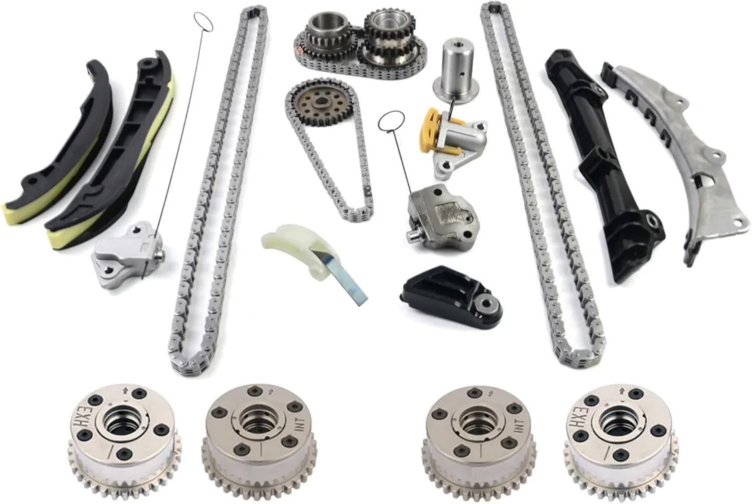 6509253AA 3.6 Timing Chain Kit VVT Fit For Chrysler 200 300 Dodge Challenger Charger 1500 Wrangler 2011-2015 3.6L DOHC 5184357AE