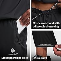 Vista 6 de HOTSUIT Sauna Suit for Men Sweat Sauna Jacket Pant Gym Workout Sweat Suits