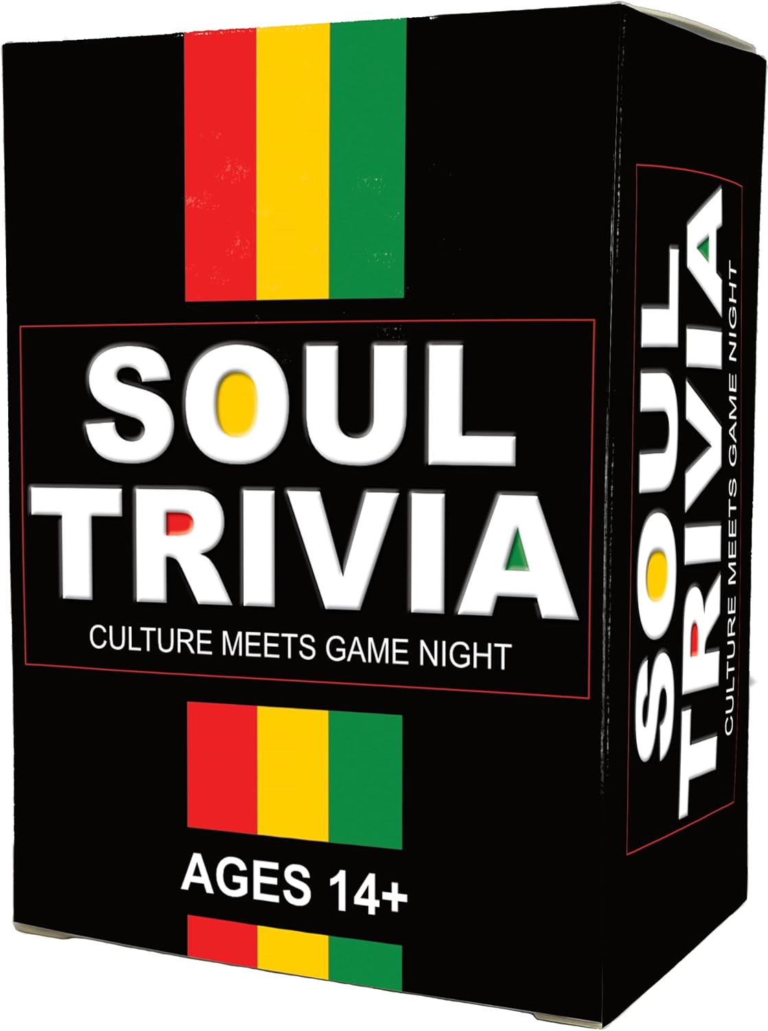 Soul Trivia: African-American Culture Card Game with 100 Educational Cards for Celebrating Black History and Urban Heritage, Perfect for Game Nights and Gatherings, Great for Parties