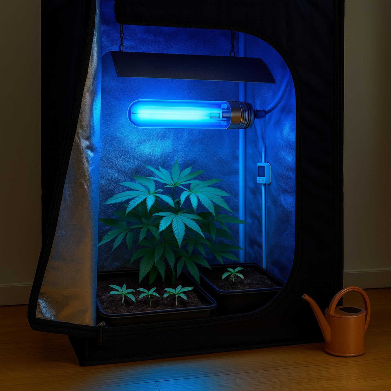 Weedness Grow MHL Leuchtmittel 400 Watt für Wachstumsphase - Metallhalogenlampe Natriumdampflampe Anbau Indoor Lampe Pflanzenlampe Birne