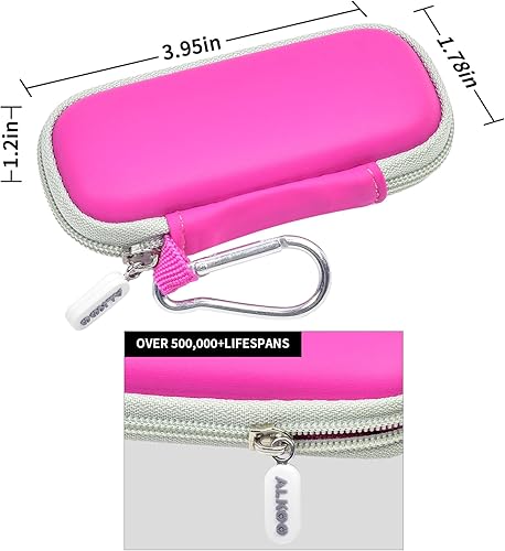 Miniatura 64 de Funda para monitor cardíaco compatible con AliveCor Kardia Mobile ECG/para KardiaMobile 6L para dispositivos Apple y Android, solo funda (blanco)