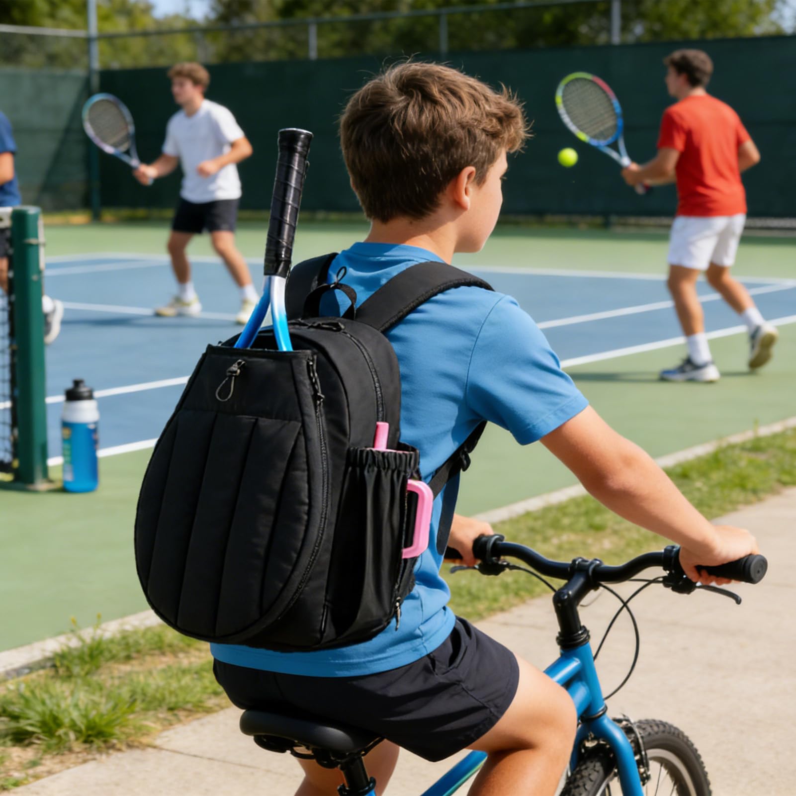 Bolsa De Tenis Organizador Acolchado con Aislamiento Y Ventilación