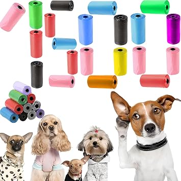 Kyrotech 360l  Kedi K pek Kaka Po eti, 24 Rulo, Y rt lmaz ve S zd rmaz Evcil Hayvan D k  Torbas ,  evre Dostu Eko Paket, Kedi K pek D  Mekan Temizlik Po eti