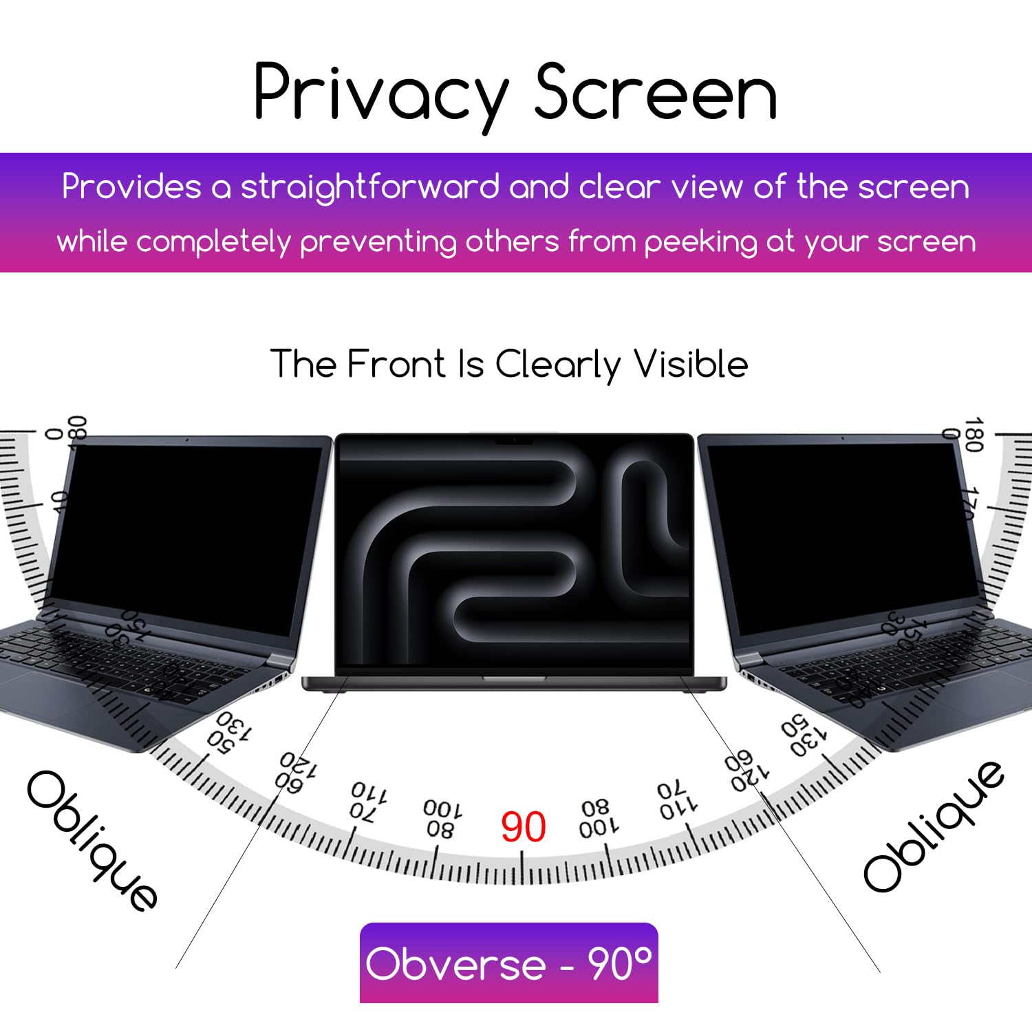 Snapklik.com : Privacy Screen For HP OmniBook 3 16/OmniBook 5 16 ...