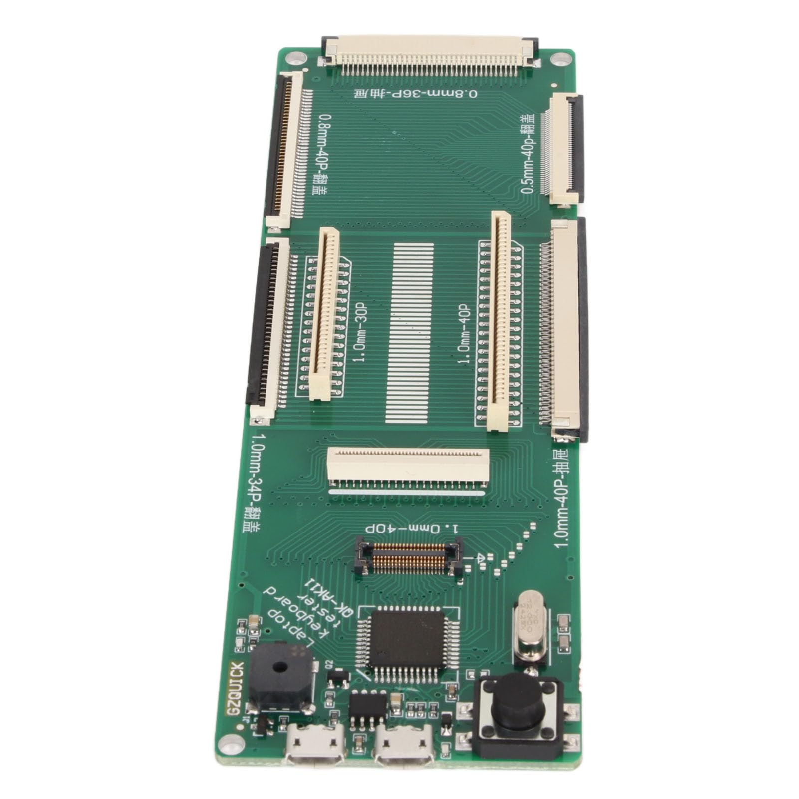 Testeur de clavier d'ordinateur portable avec interface USB, appareil de test universel pour ordinateur portable, support d'interface DIY, câble de données inclus, pour tous les claviers