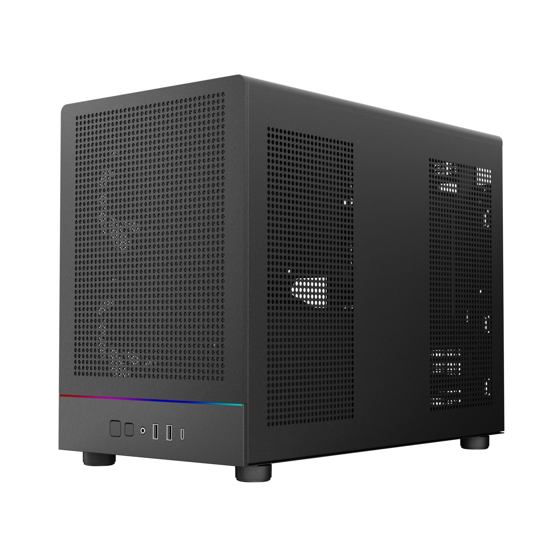 GAMDIAS Caja Micro Torre Athena M4M 3 x 120