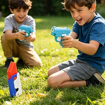 YUDANSI Stress Relief Gun Fidget Toys, 2PC 3D Printed Gun Knife Anxiety Relief Sensory Toys For Kids Adults, 8 9 10 11 12 Years Old Boys Girls Christmas Birthday Gifts Party Bag Fillers Relief Toys