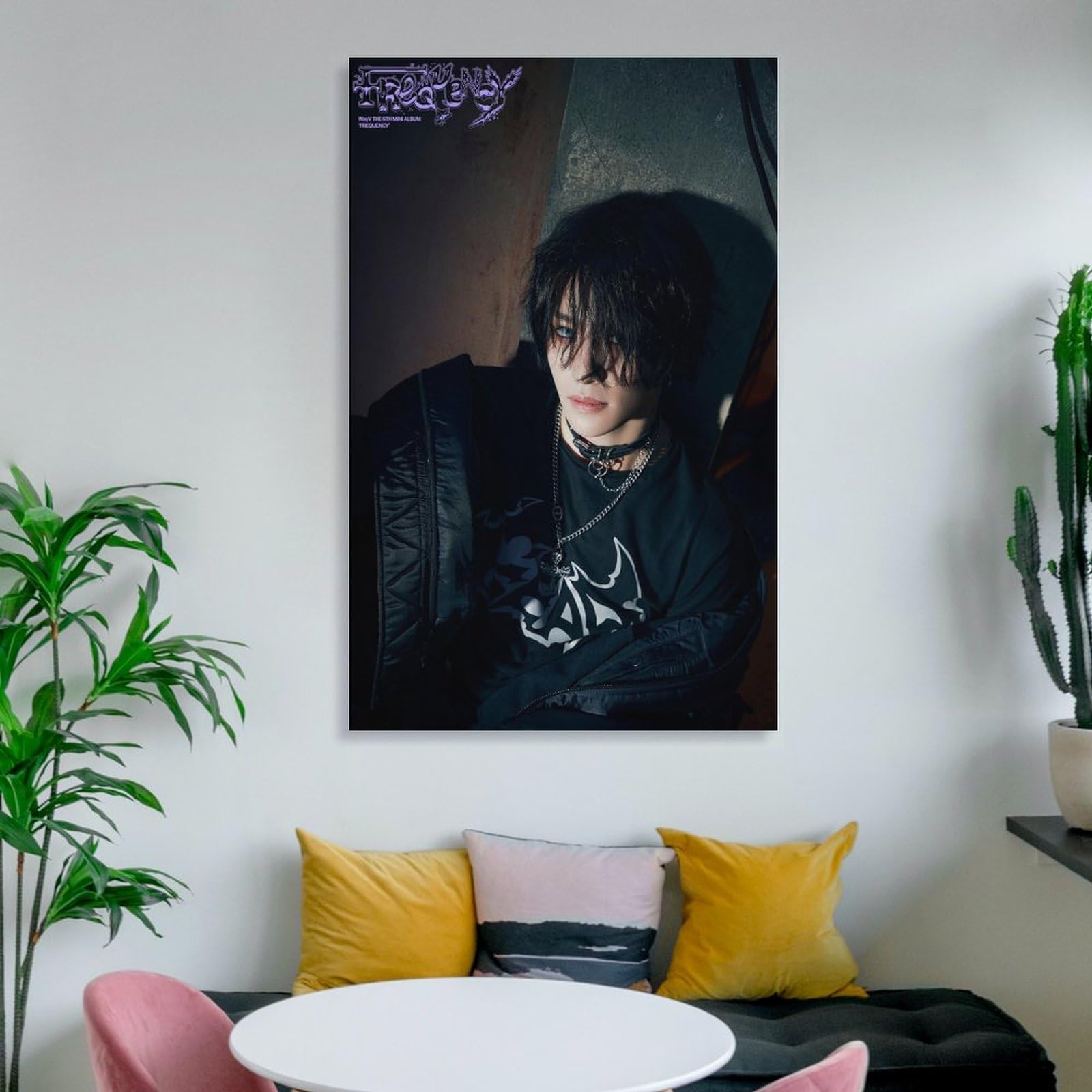 Korean Star Poster Yangyang Wayv FREQUENCY Album Cover 1st Set