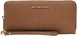 Michael Kors Women's Jet Set Travel Continental, Gold-Tone Hardware/Luggage