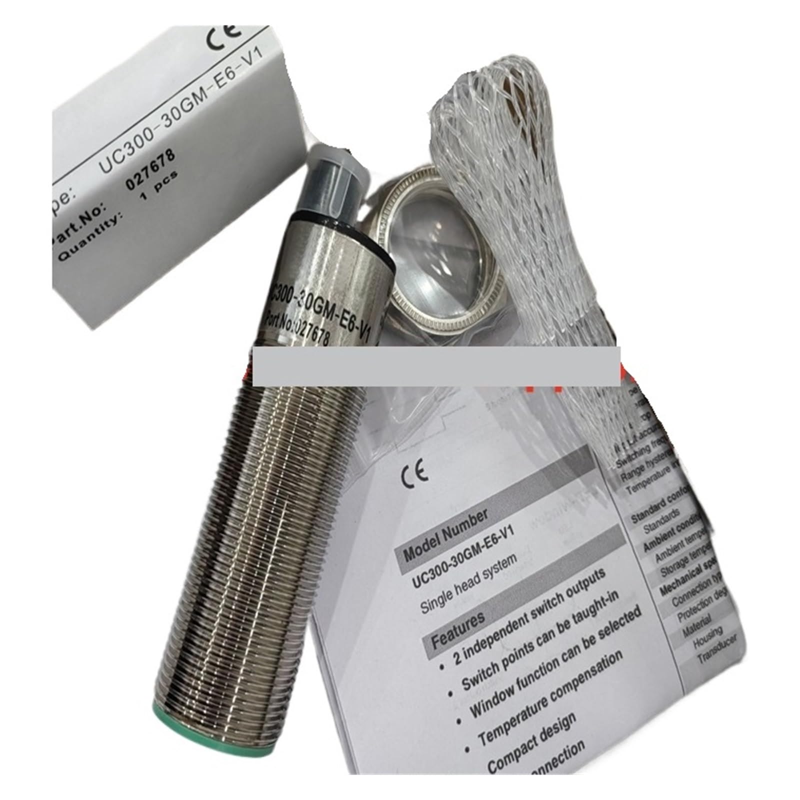 TSCFHGQI Sensor UB300-18GM40-E4-V1