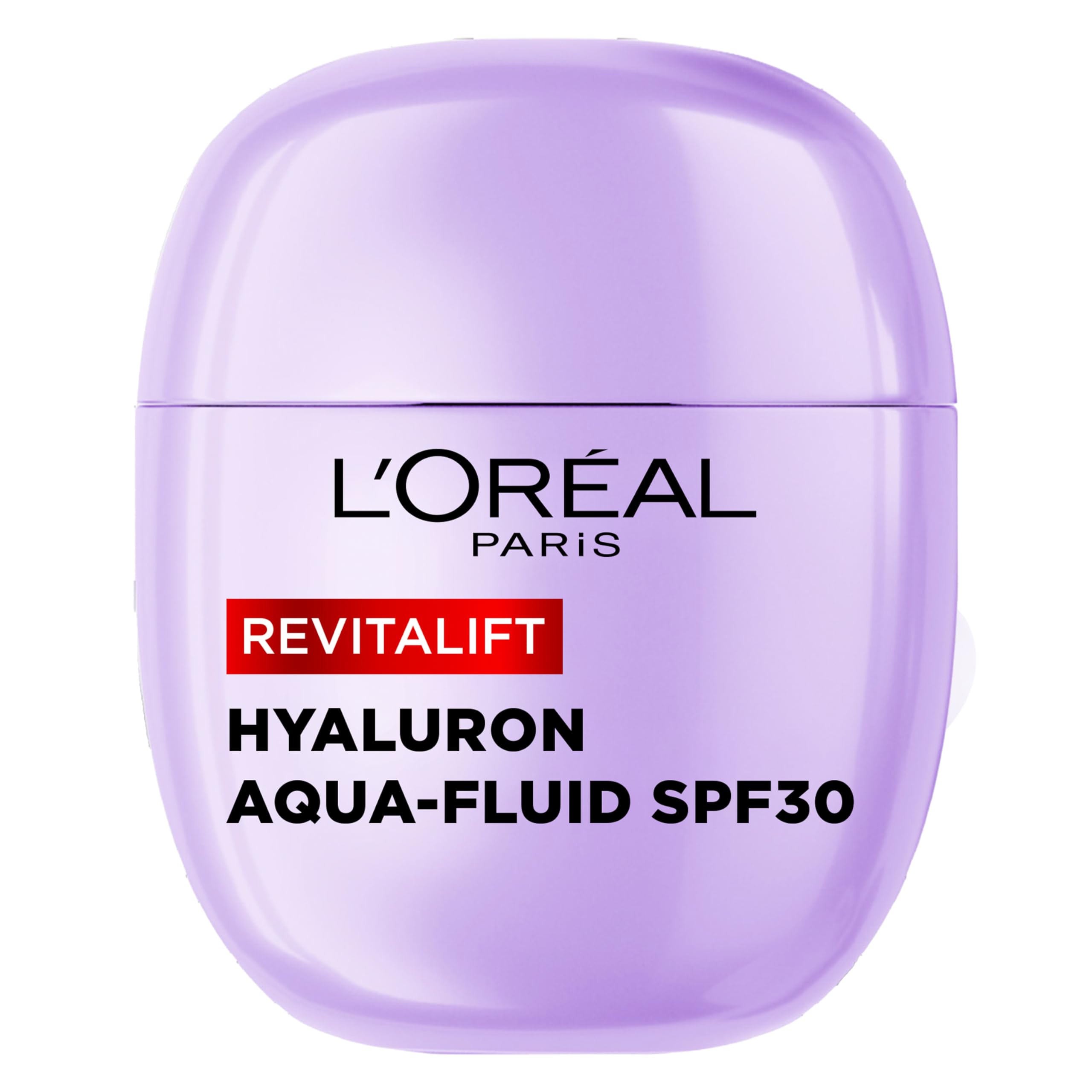 L'Oreal Paris Plumping Glass-Skin Aqua-Fluid SPF30, Revitalift Filler, 40ml
