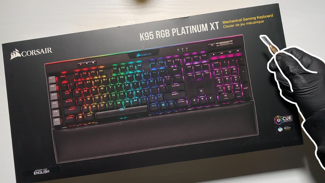 Corsair K95 Rgb Platinum Xt Unboxing