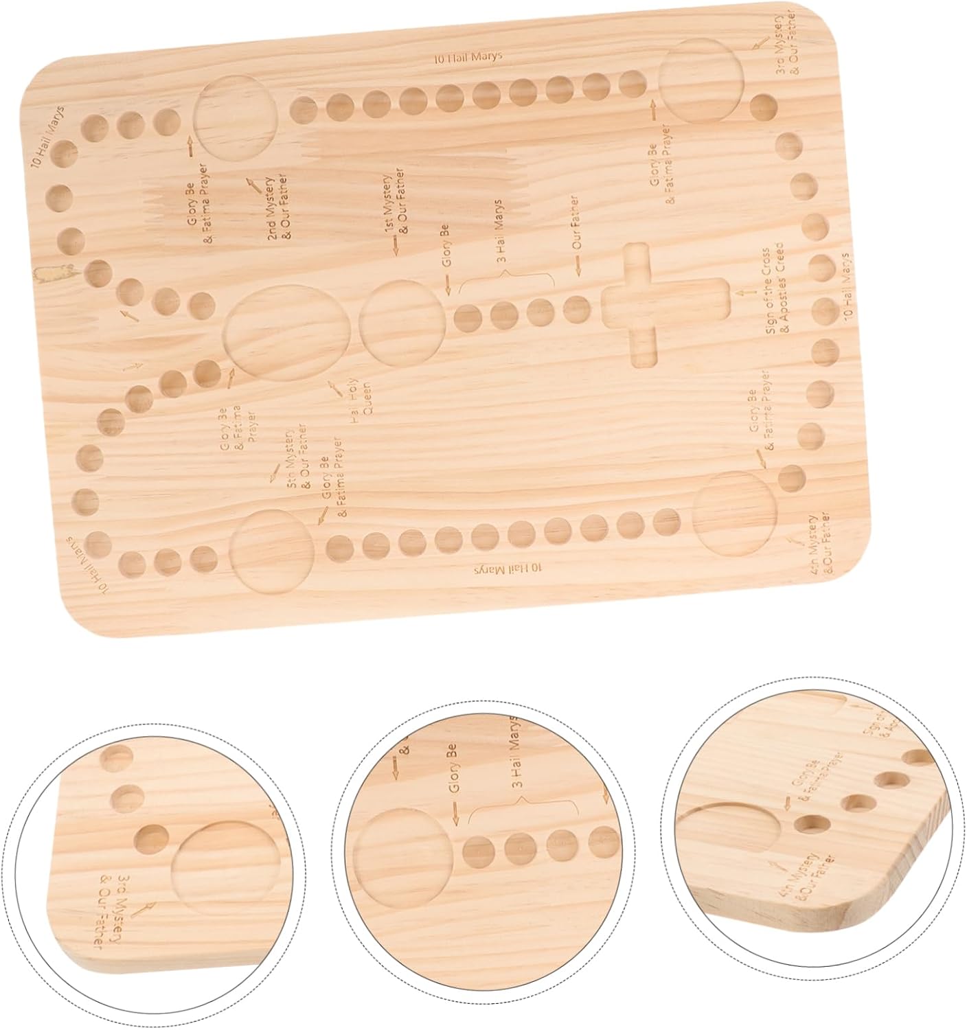 DOITOOL DIY Bead Board Beading Boards for Jewelry Making Bead Tray Rosary Making Supplies