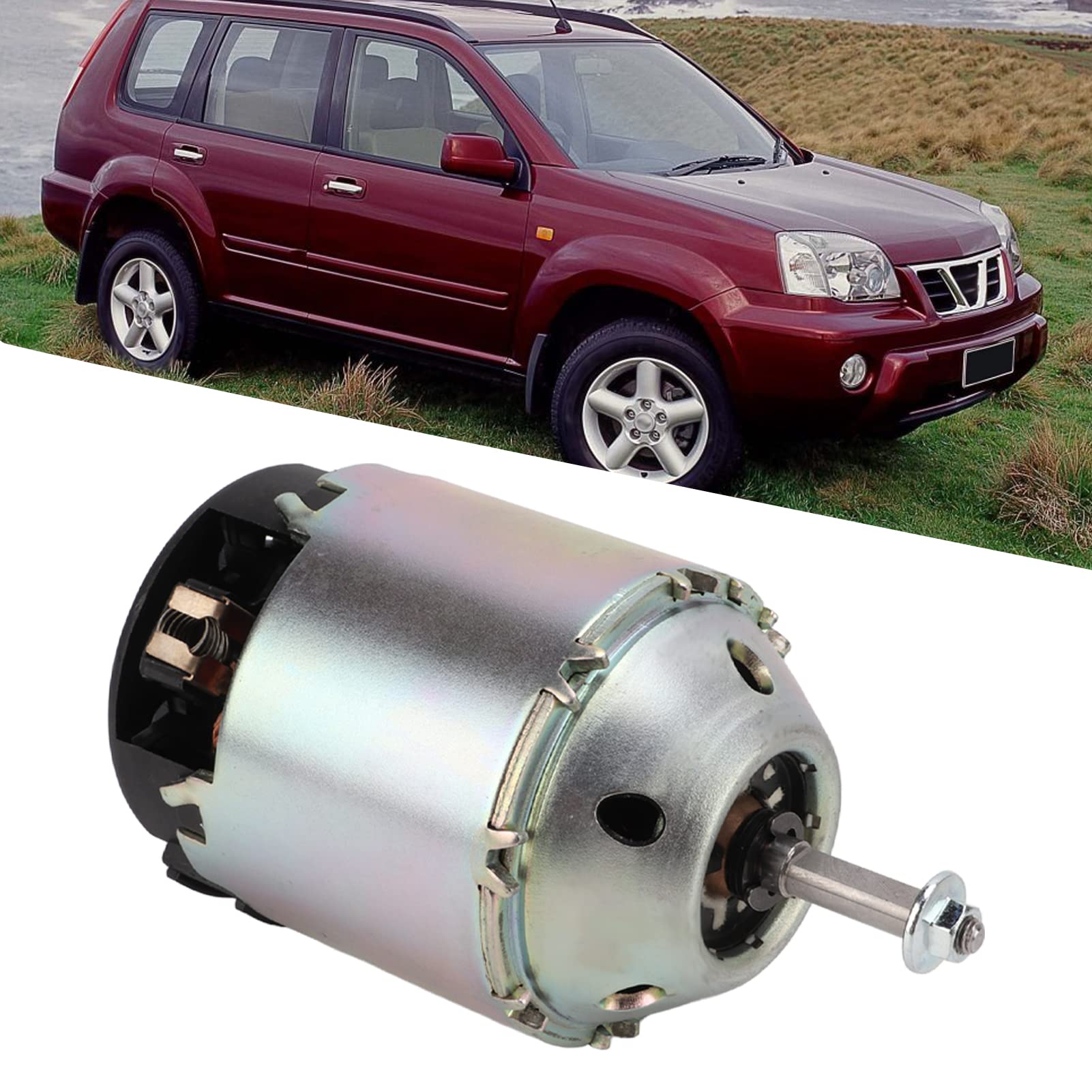 Moteur de ventilateur de chauffage, moteur de ventilateur de climatisation 12V 27225-8H310 de remplacement pour SUV X-TRAIL T30 LHD 2001-2007