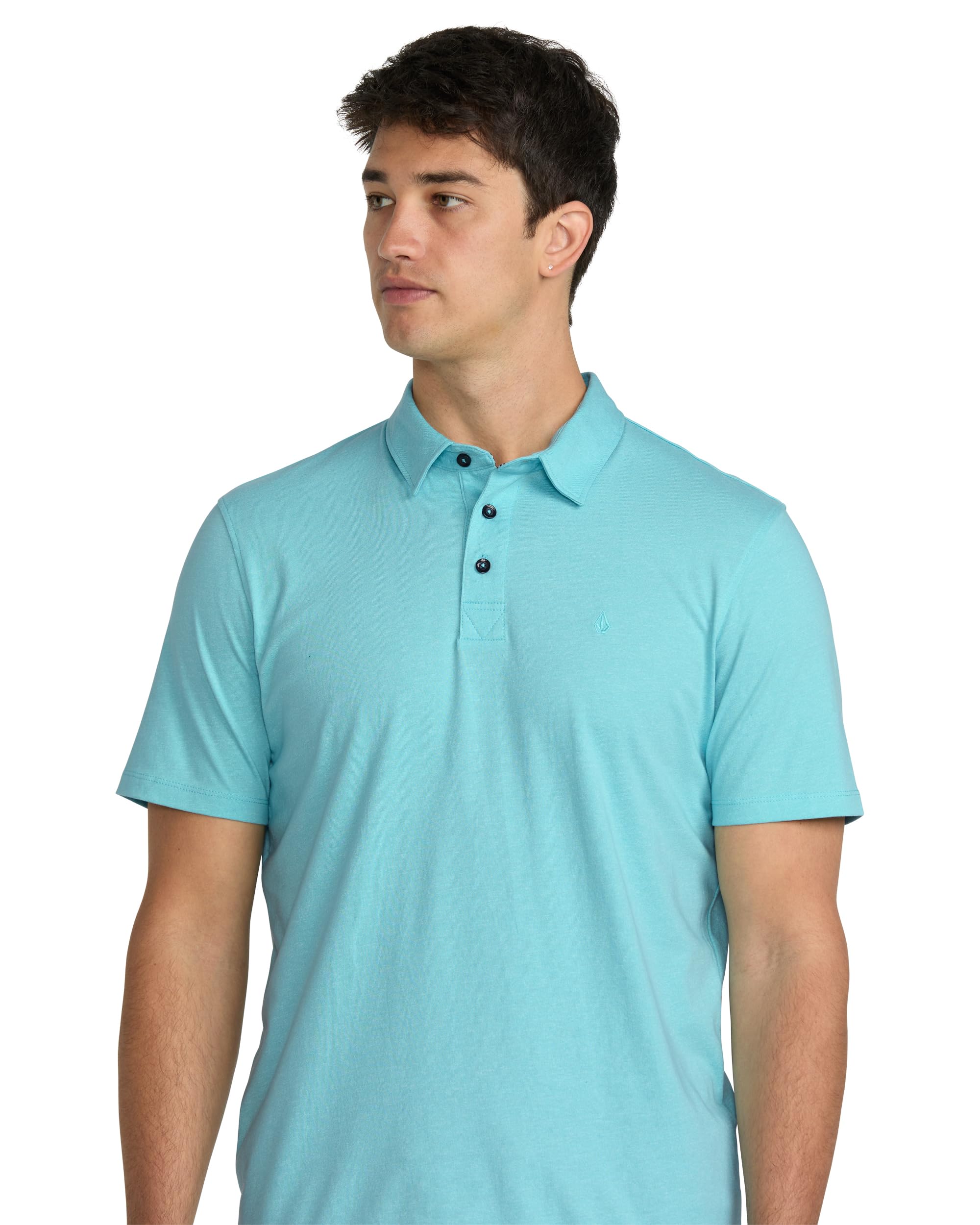 Volcom Herren Wowzer Modern Fit Short Sleeve Polo Shirt – Soft Cotton Blend Wowzer Modern Fit Kurzarm Poloshirt - Weiche Baumwollmischung